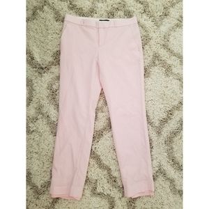 Pink Ryan Cropped Trousers/Slacks